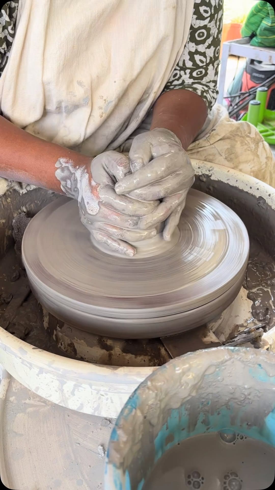 Plate-making day inside Studio Sira